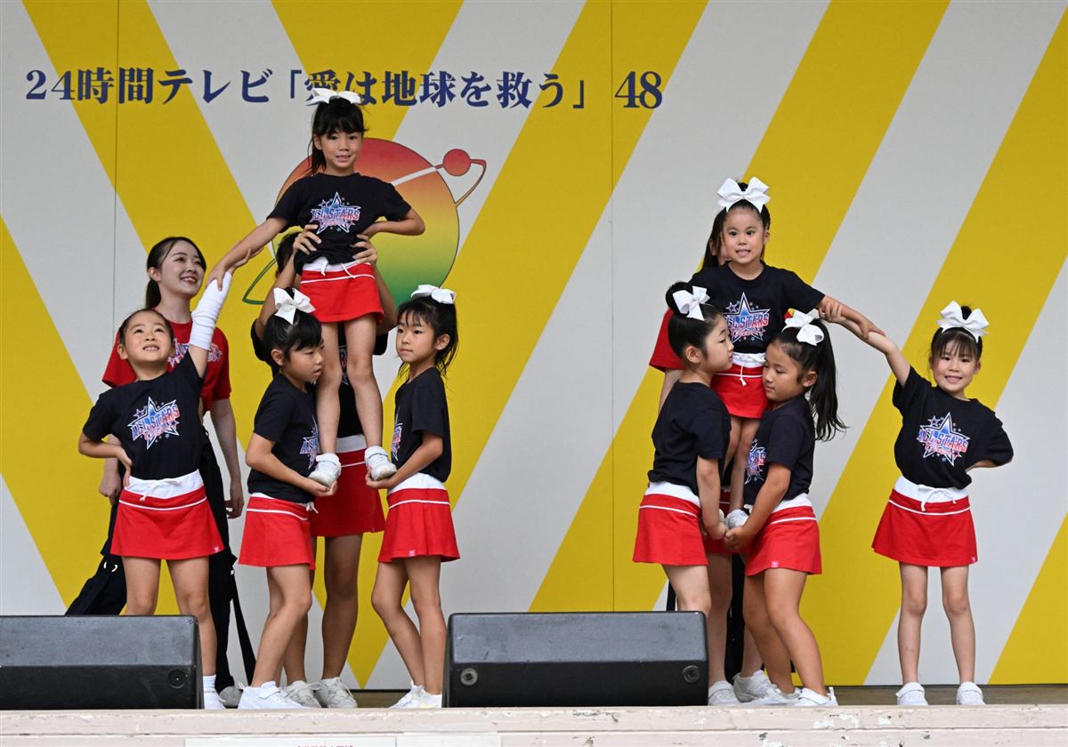 仙台チアリーディング RED Class 小学生 中学生 練習風景